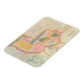 Karte des Staat von Texas | 1835 Magnet (Linke Seite)