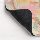 Karte des Staat von Texas | 1835 Mousepad (Ecke)