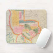 Karte des Staat von Texas | 1835 Mousepad (Mit Mouse)