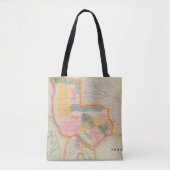 Karte des Staat von Texas | 1835 Tasche (Vorderseite)
