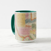 Karte des Staat von Texas | 1835 Tasse (Vorderseite Links)