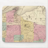 Karte des Staat Wisconsin Mousepad (Vorne)