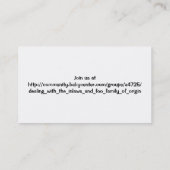 Karte des Stammbaum-DWIL (Rückseite)