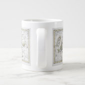Karte des Sternbildes VIII Jumbo-Tasse (Rückseite)