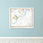 Karte des Sternbilds XXVI Leinwanddruck (Insitu (Holzboden))