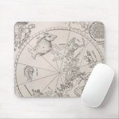 Karte des südlichen Himmels Mousepad (Mit Mouse)