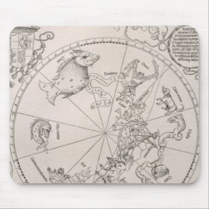 Karte des südlichen Himmels Mousepad