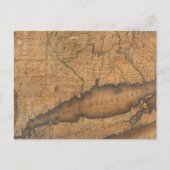 Karte des südlichen Teils des Staat von New York (Vorderseite)