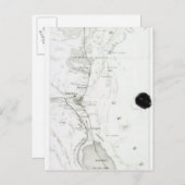 Karte des Suez-Kanals, c.1869 (Vorne/Hinten)