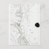 Karte des Suez-Kanals, c.1869 (Vorderseite)