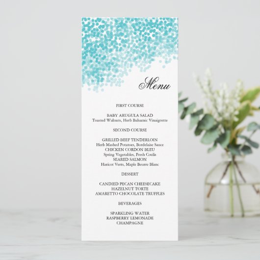 Karte des Türkisblendduschers (Stehend Vorderseite)