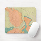 Karte des Uinkaret Plateaus Mousepad (Mit Mouse)