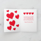 Karte des Valentines Tagesfür eine spezielle Mama (Innenseite)