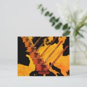 KARTE DES Vintagen KREBSBETREIBERS IN EUROPA (Stehend Vorderseite)