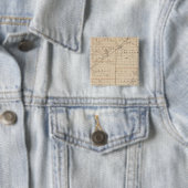 Karte des Wabash-Landkreises Button (Beispiel)
