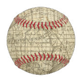 Karte des Westerns Reserve Baseball (Rückseite)
