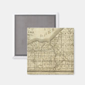 Karte des Westerns Reserve Magnet (Vorderseite/Rückseite)