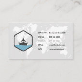 Karte des World/Ship-Logos (Vorderseite)