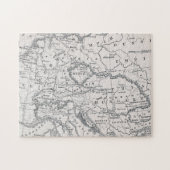 KARTE: DEUTSCHLAND UND ÖSTERREICH PUZZLE (Horizontal)