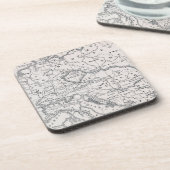 KARTE: DEUTSCHLAND UND ÖSTERREICH UNTERSETZER (Linke Seite)