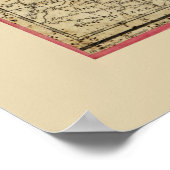 Karte Deutschlands (1800) Poster (Ecke)