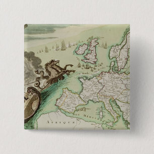 Karte, die den Marineangriff auf England Button