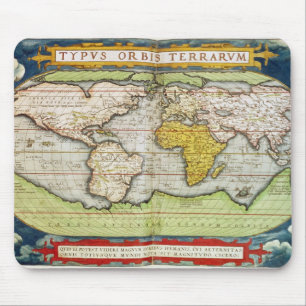 Karte, die Sir Francis Drake entwirft Mousepad