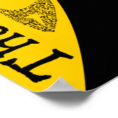 Karte Die Weltraumphilosophie Poster (Ecke)