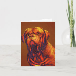 Karte Dogue de bordeaux