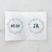 Karte - du meine Trauzeugin sein (Innenseite)