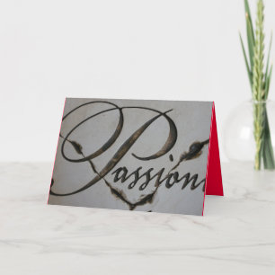 KARTE - ein romantischer und leidenschaftlicher