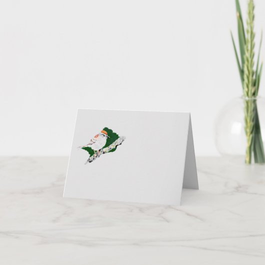 Karte : Ein Sparrow (Vorderseite)
