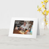 Karte, "einen schlechten Tag habend " Karte (Gelbe Blume)