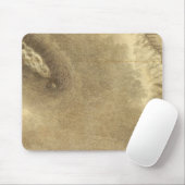 Karte eines Teils der Insel Hawaii Mousepad (Mit Mouse)
