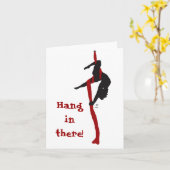 Karte einhängen (Gelbe Blume)