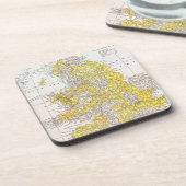 KARTE: ENGLAND U. WALES GETRÄNKEUNTERSETZER (Linke Seite)