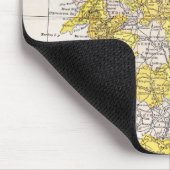 KARTE: ENGLAND U. WALES MOUSEPAD (Ecke)