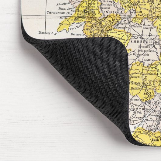 KARTE: ENGLAND U. WALES MOUSEPAD (Ecke)