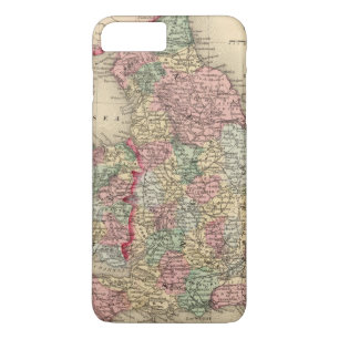 Karte Englands, Wales durch Mitchell Case-Mate iPhone Hülle