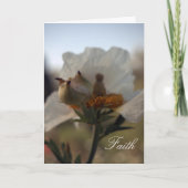 Karte - Ermutigung - Glaube (Vorderseite)