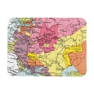 KARTE: ERWEITERUNG RUSSLANDS MAGNET