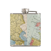 KARTE: EUROPA, 1885 FLACHMANN (Rückseite)