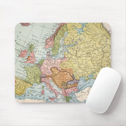 KARTE: EUROPA, 1885 MOUSEPAD (Mit Mouse)