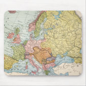 KARTE: EUROPA, 1885 MOUSEPAD (Vorne)