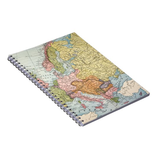 KARTE: EUROPA, 1885 NOTIZBLOCK (Rechte Seite)