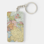 KARTE: EUROPA, 1885 SCHLÜSSELANHÄNGER (Rückseite)