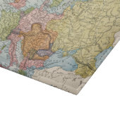 KARTE: EUROPA, 1885 SCHNEIDEBRETT (Ecke)