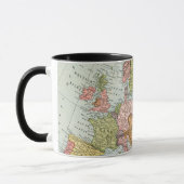 KARTE: EUROPA, 1885 TASSE (Links)