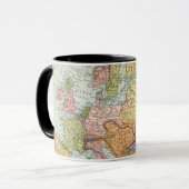 KARTE: EUROPA, 1885 TASSE (Vorderseite Links)