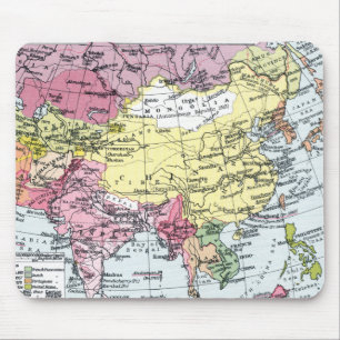 KARTE: EUROPA IN ASIEN MOUSEPAD